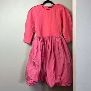 Mummymoon pink tafetta dress